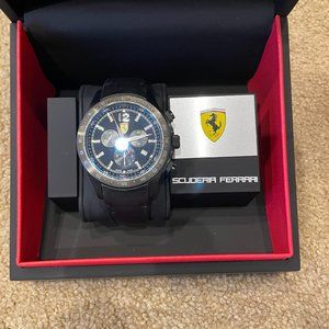 Scuderia Ferrari Chronograph (Ronda 5030 D) Full Black Watch